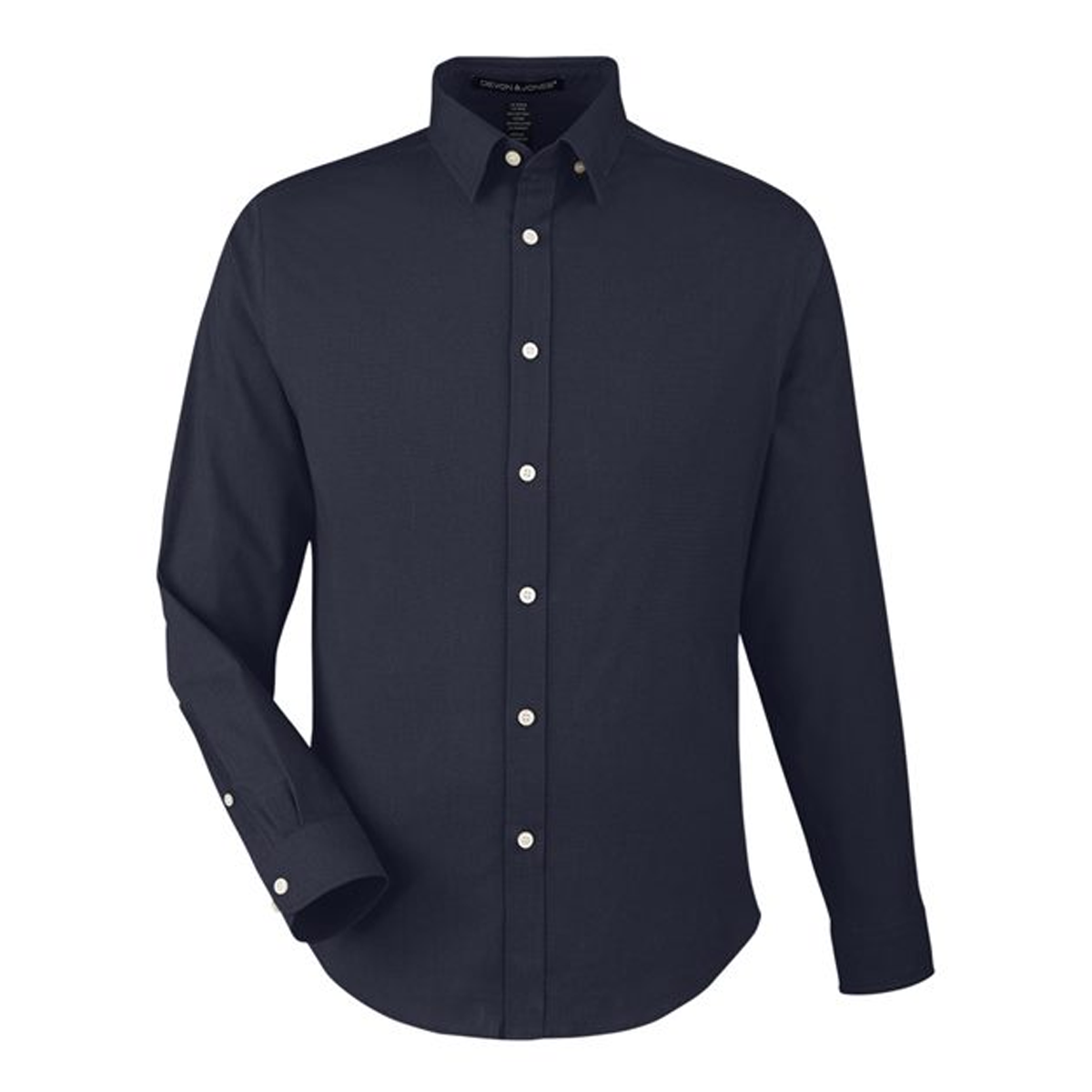 DEVON & JONES MEN'S CROWNLUX PERFORMANCE SPENCER POPLIN DRESS SHIRT