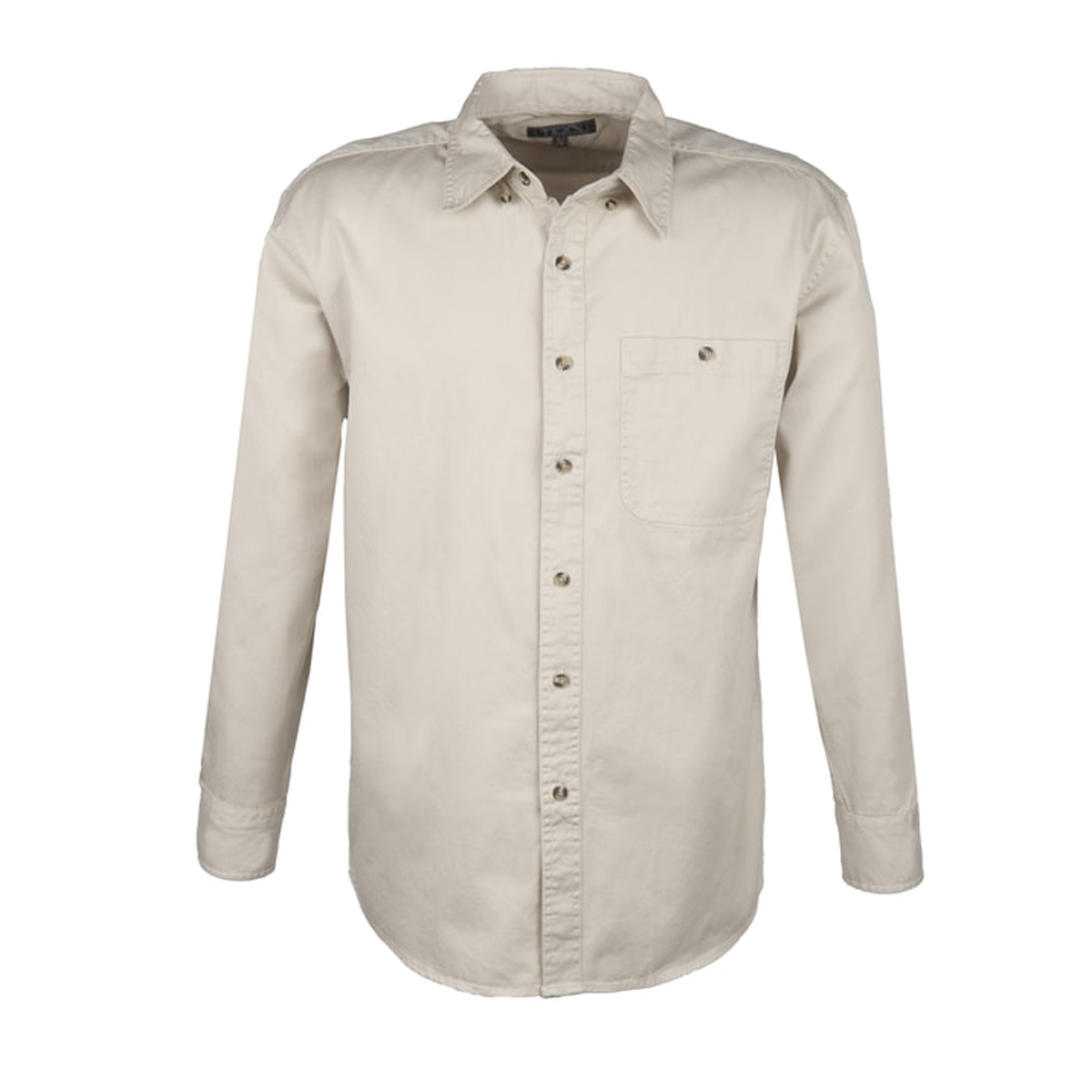 TEXX CANADA MEN'S LONG SLEEVE 100% COTTON TWILL SHIRT