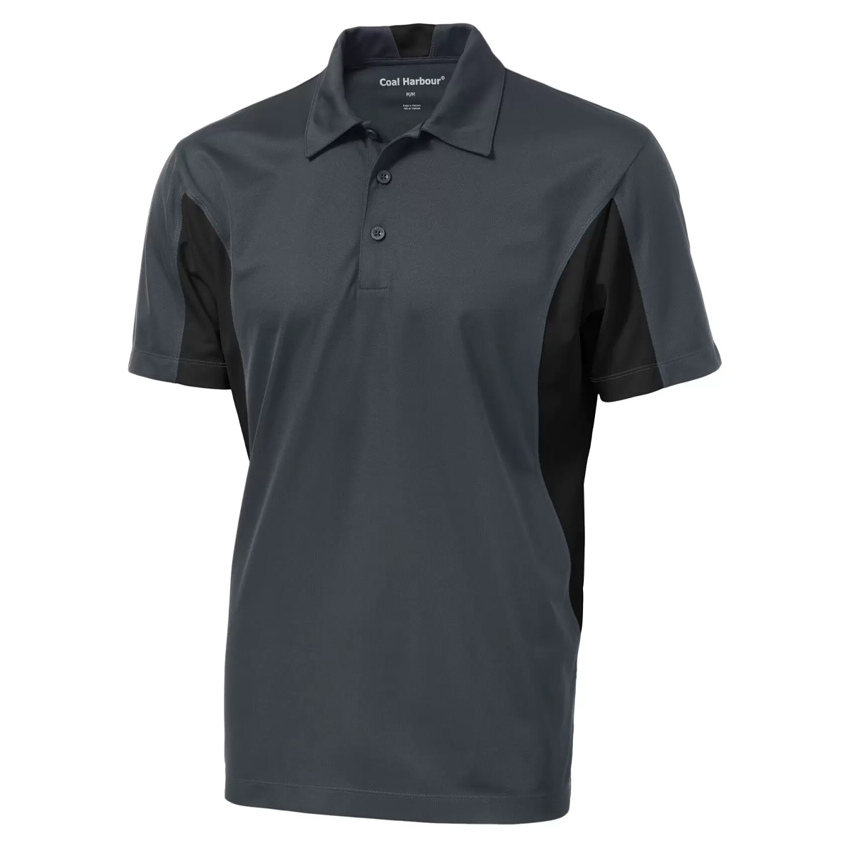 COAL HARBOUR MEN'S SNAG RESISTANT COLOUR BLOCK POLO SHIRT