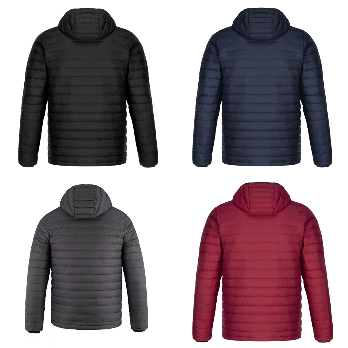 CANADA SPORTSWEAR CANYON MEN'S PUFFY JACKET WITH DETACHABLE HOOD