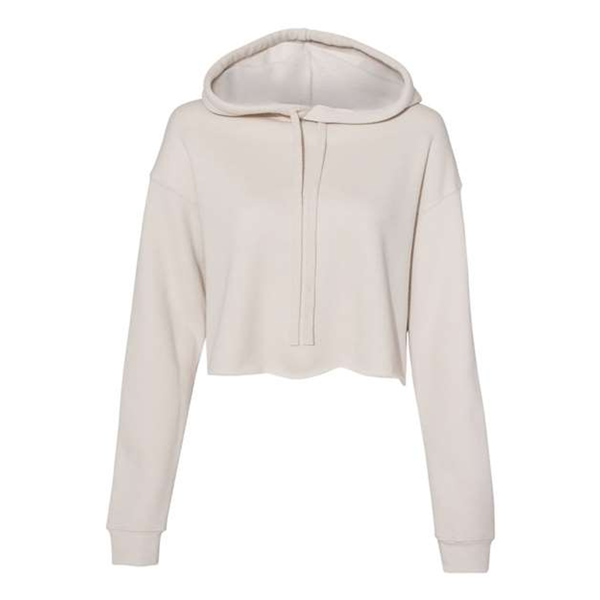 BELLA + CANVAS LADIES CROP FLEECE HOODIE
