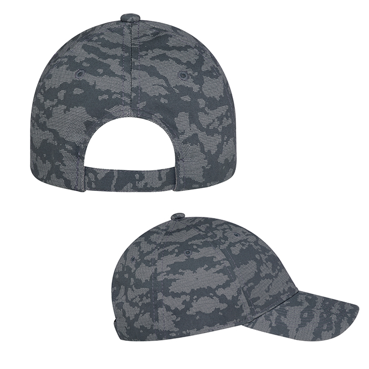 AJM 6-PANEL COTTON DRILL FULL URBAN CAMO ADJUSTABLE HAT