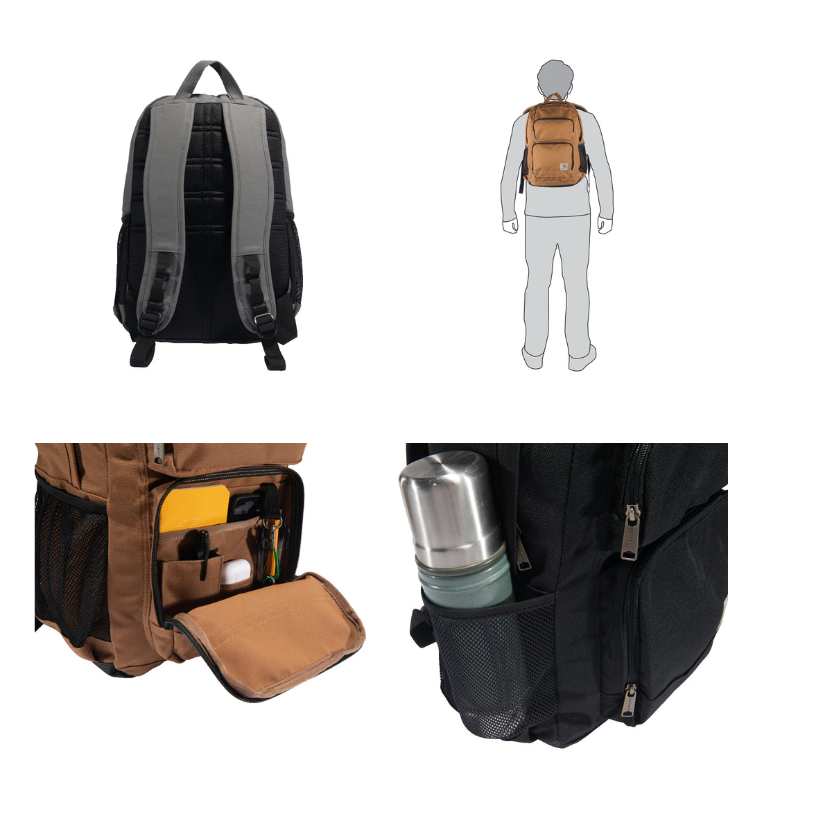 CARHARTT SINGLE COMPARTMENT BACKPACK 27L