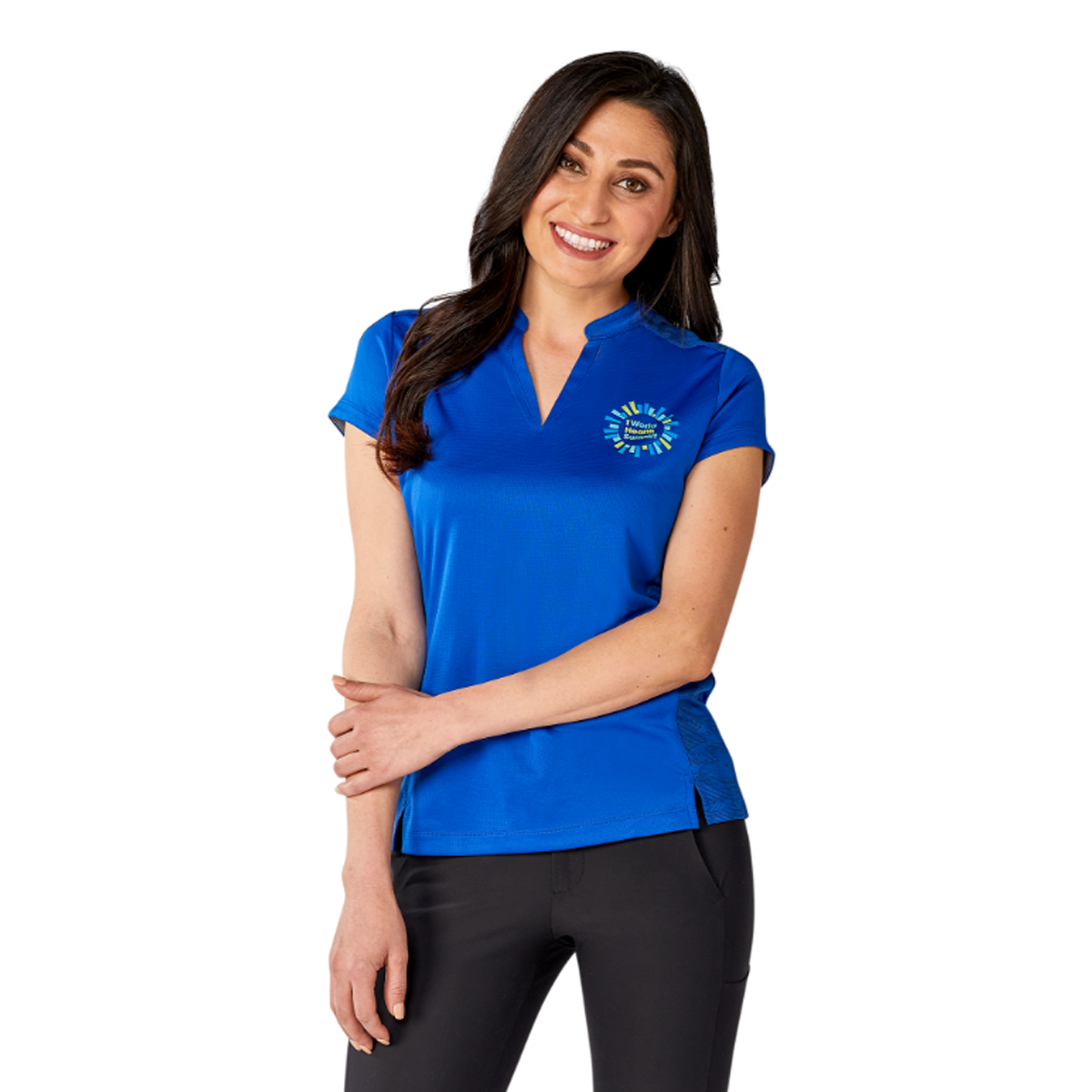TRIMARK LADIES PIEDMONT SS POLO SHIRT