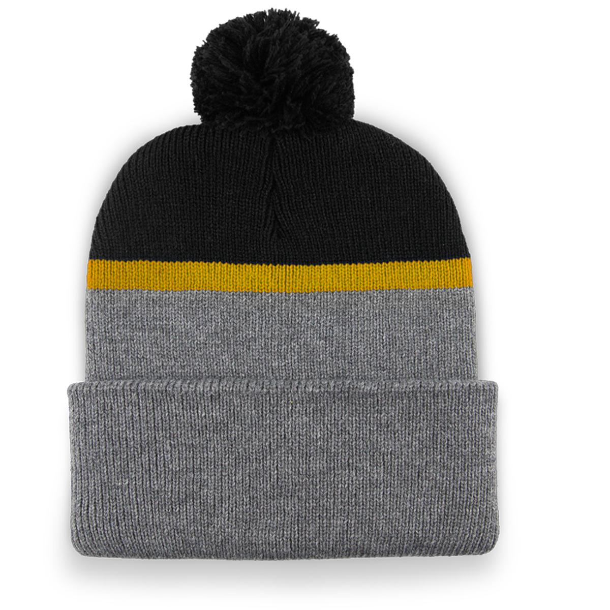 DIVISION TRADITIONAL SPLIT CUFF TOQUE WITH POM