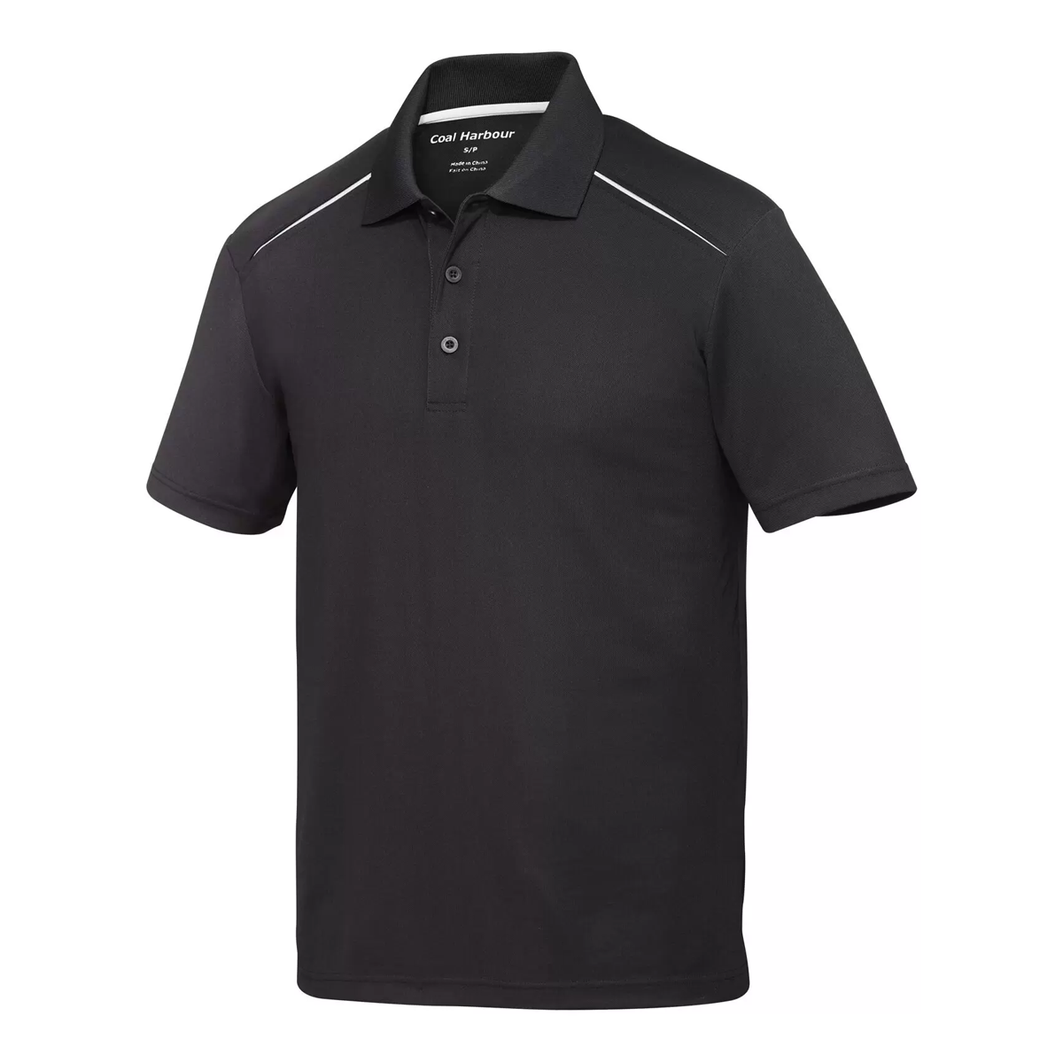 COAL HARBOUR MEN'S SNAG RESISTANT CONTRAST INSET POLO SHIRT