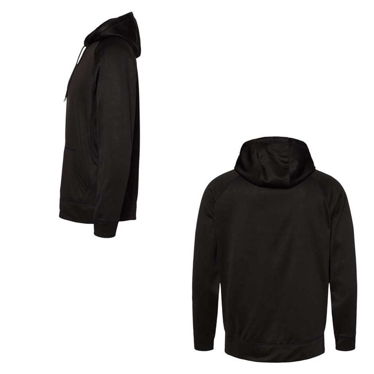 BURNSIDE ADULT PERFORMANCE RAGLAN PULLOVER HOODIE
