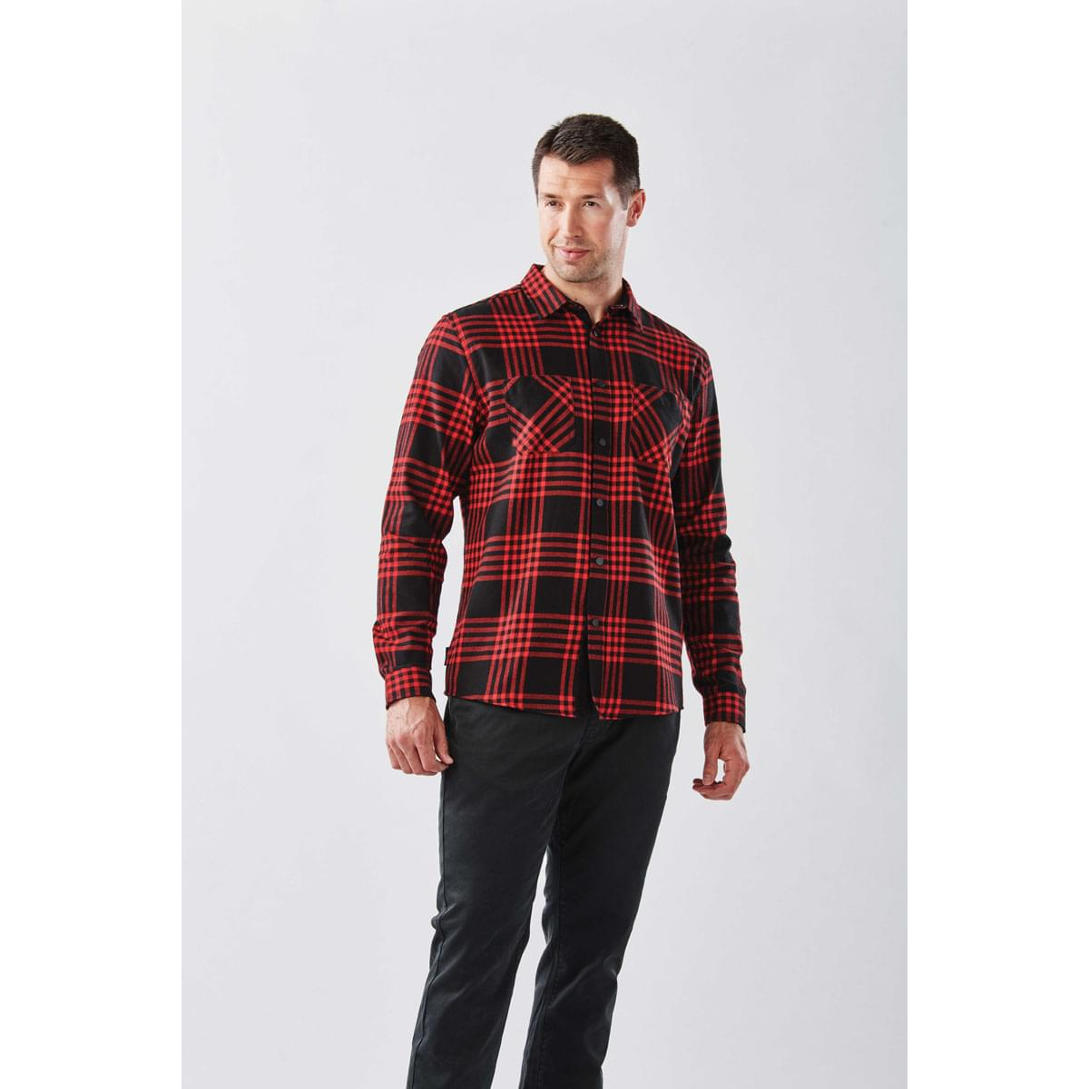 STORMTECH MEN'S LOGAN THERMAL PLAID SHIRT