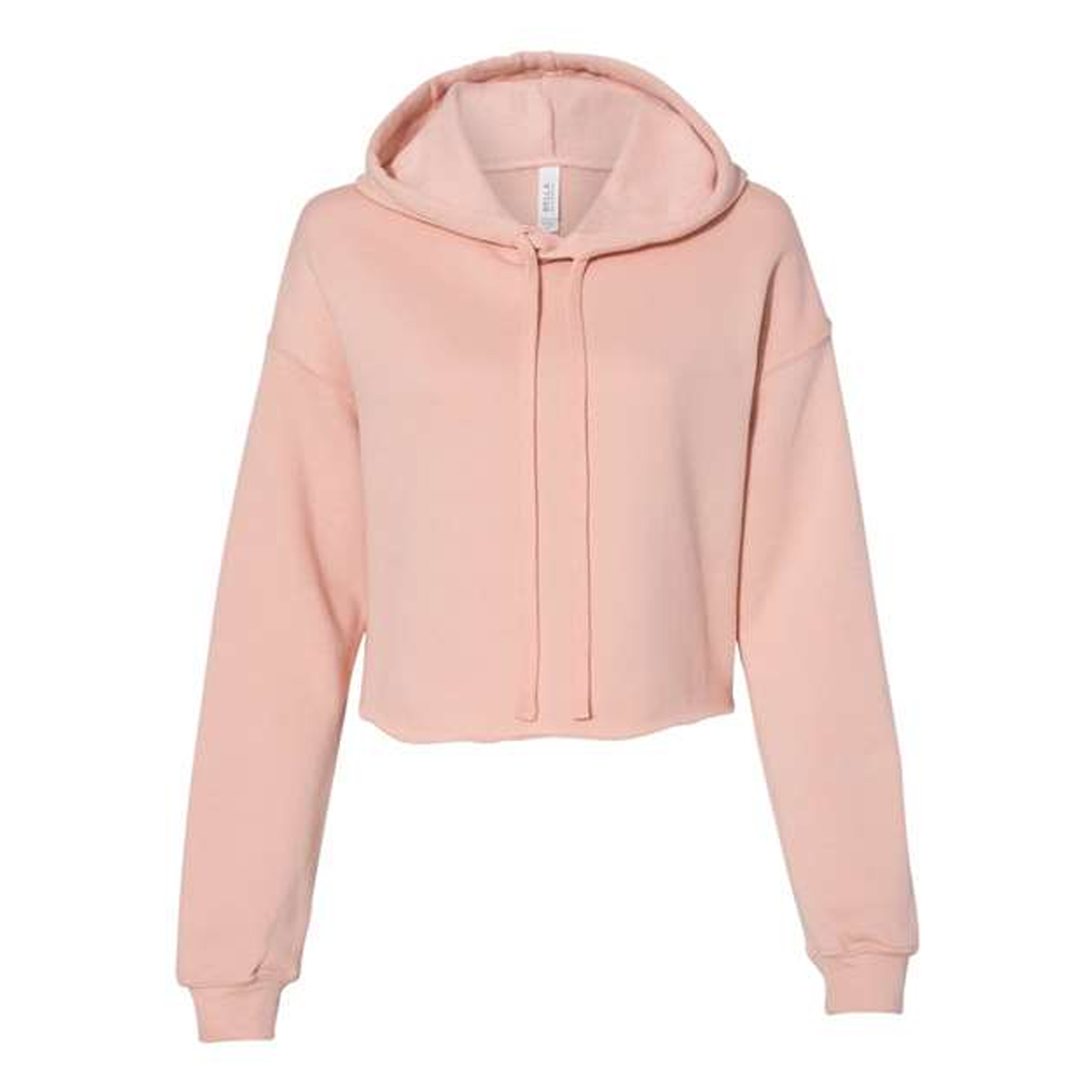 BELLA + CANVAS LADIES CROP FLEECE HOODIE