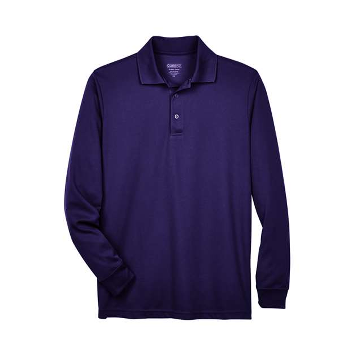 CORE365 MEN'S PINNACLE PERFORMANCE LONG-SLEEVE PIQUE POLO