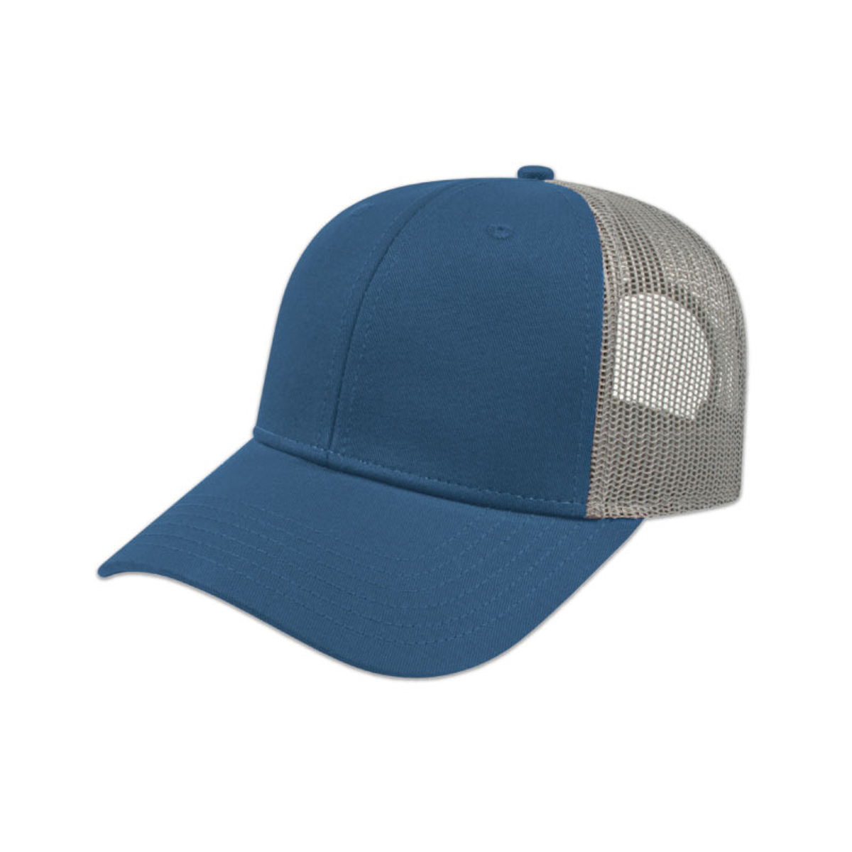 CAP AMERICA LOW PROFILE MODIFIED FLAT BILL TRUCKER SNAPBACK HAT