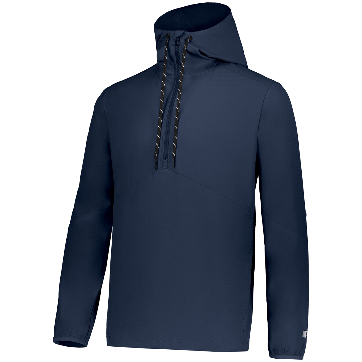 RUSSELL LEGEND HOODED PULLOVER QUARTER-ZIP