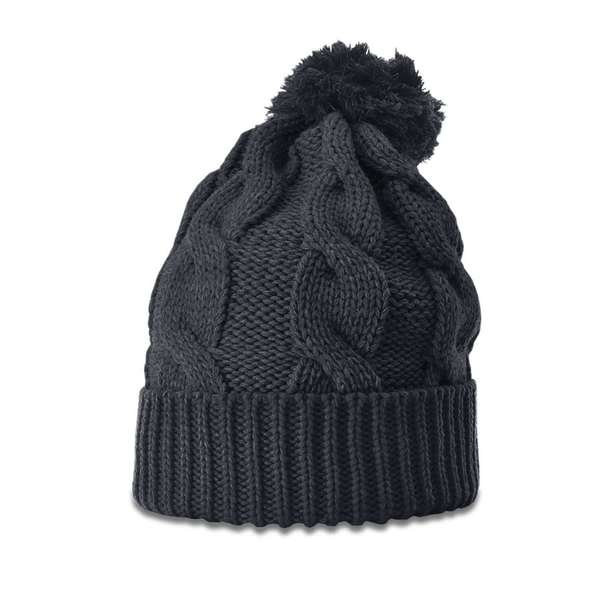 RICHARDSON CHUNK TWIST KNIT BEANIE WITH CUFF AND POM
