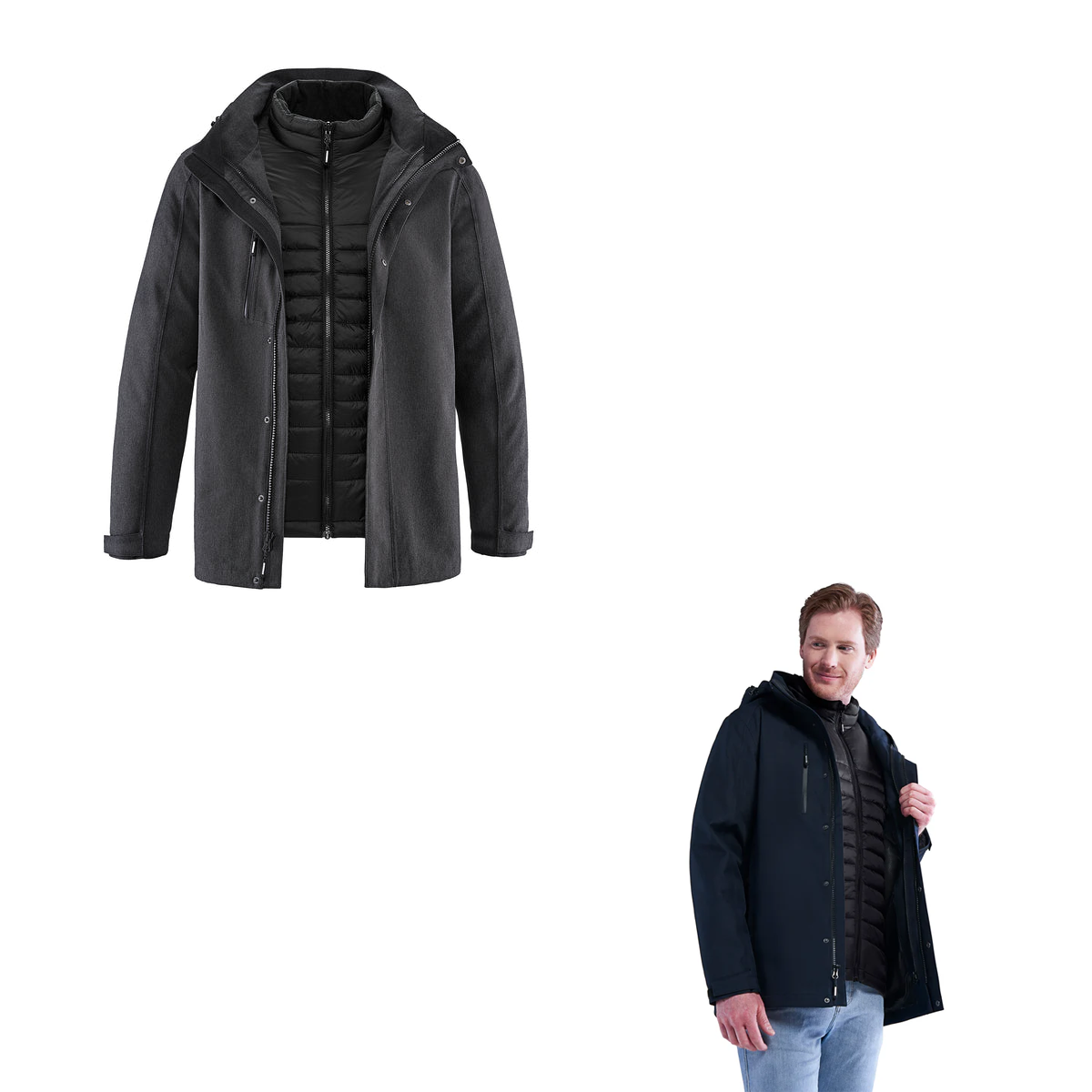 CANADA SPORTSWEAR MEN'S APEX 3-IN-1 JACKET