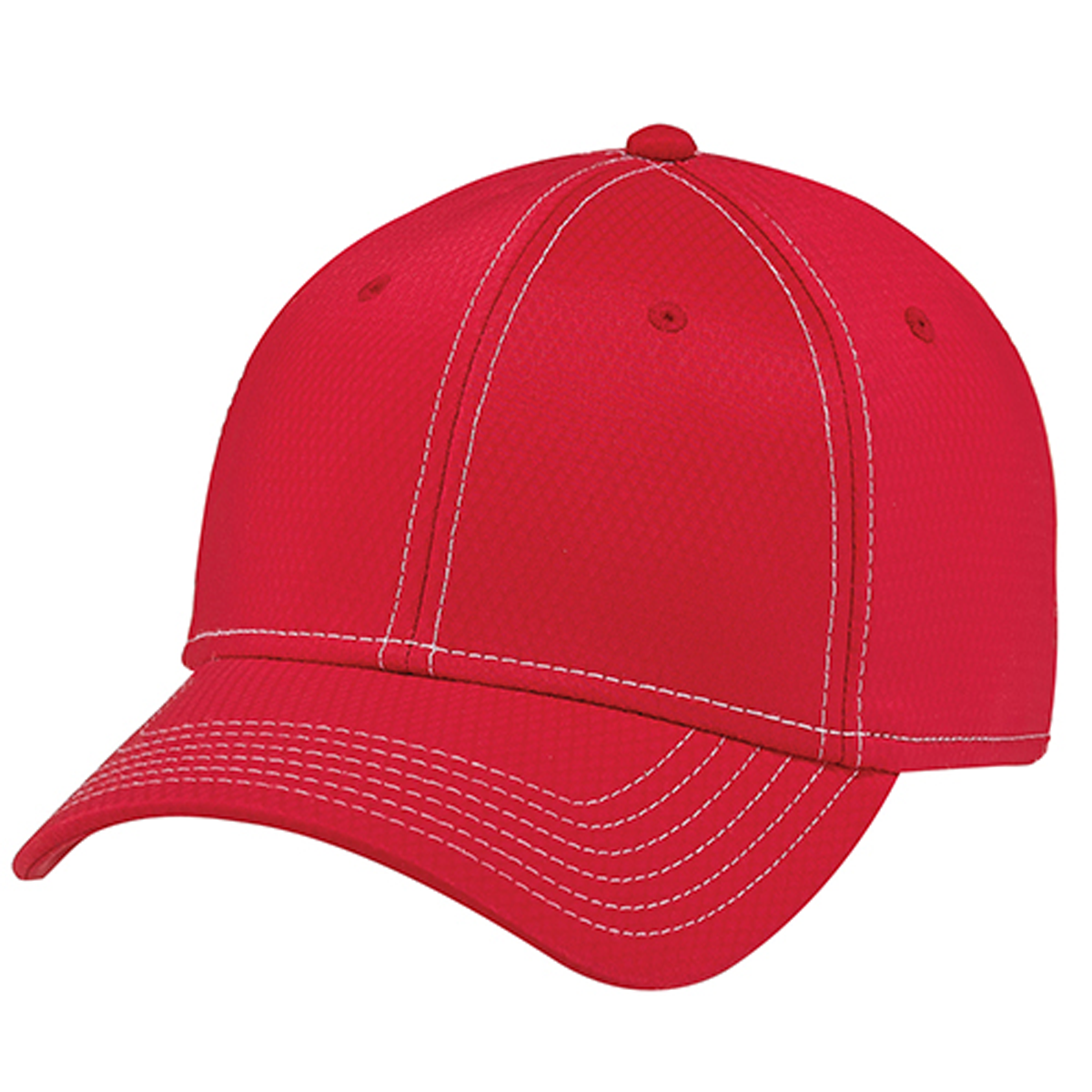 AJM POLY DIAMOND 6-PANEL FITTED HAT