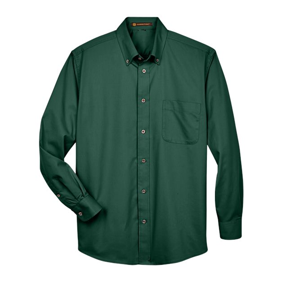 HARRITON MEN'S EASY BLEND TWILL SHIRT