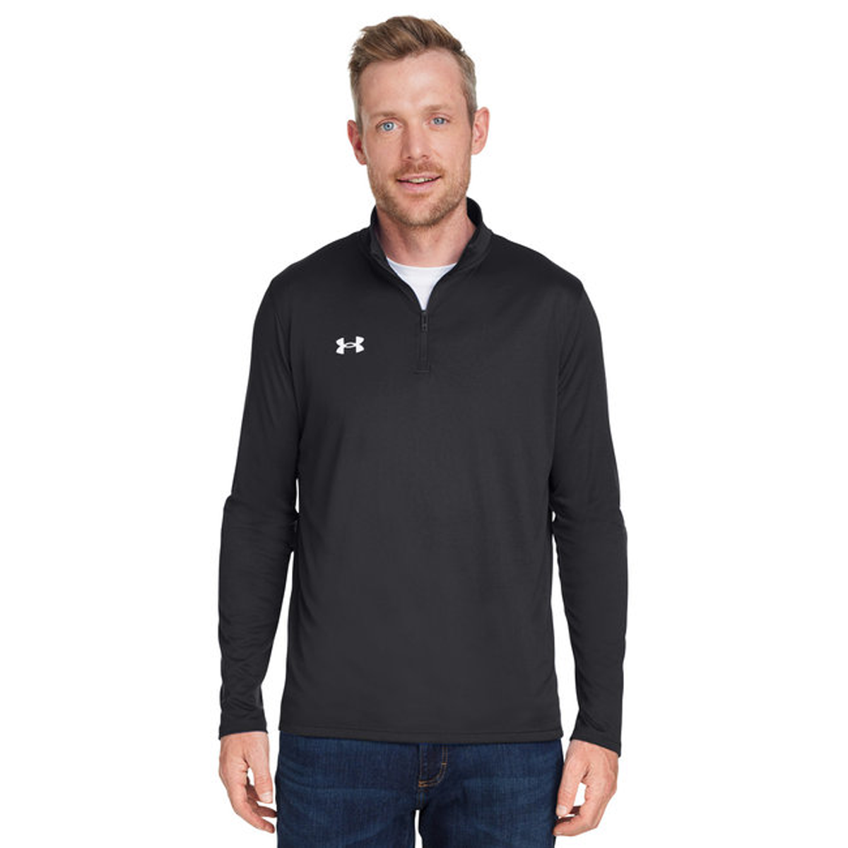 UNDER ARMOUR MEN'S TEAM TECH QUARTER-ZIP