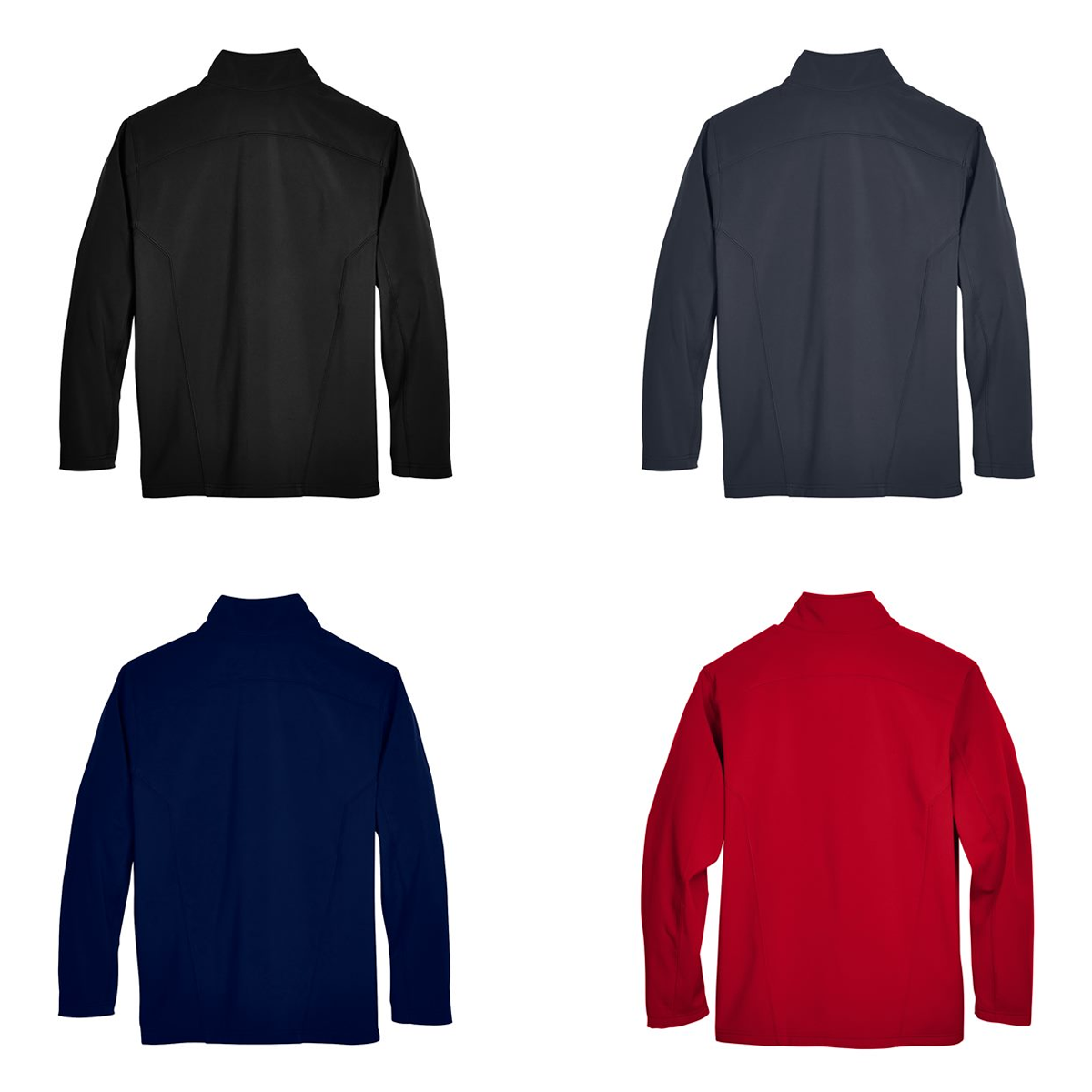 CORE365 MEN'S CRUISE TWO-LAYER FLEECE BONDED SOFTSHELL JACKET