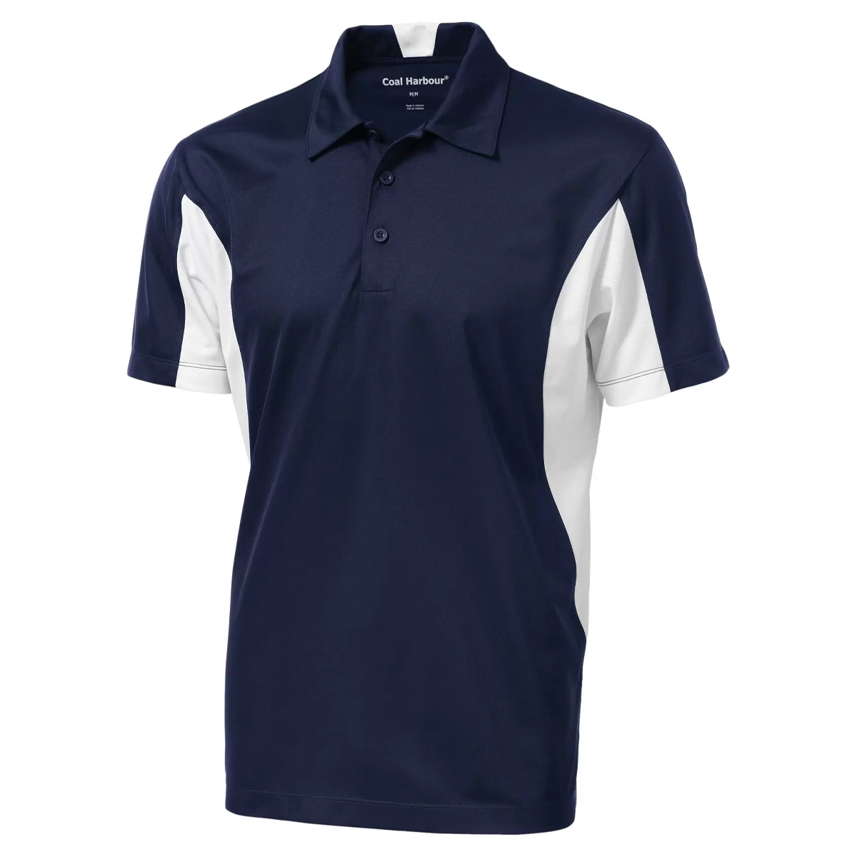 COAL HARBOUR MEN'S SNAG RESISTANT COLOUR BLOCK POLO SHIRT