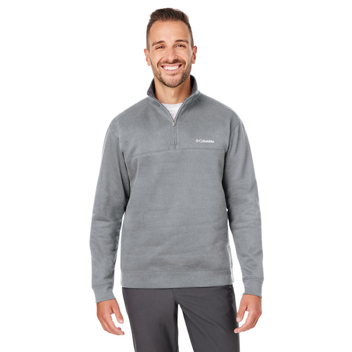 COLUMBIA MEN'S HART MOUNTAIN QUARTER-ZIP SWEATER