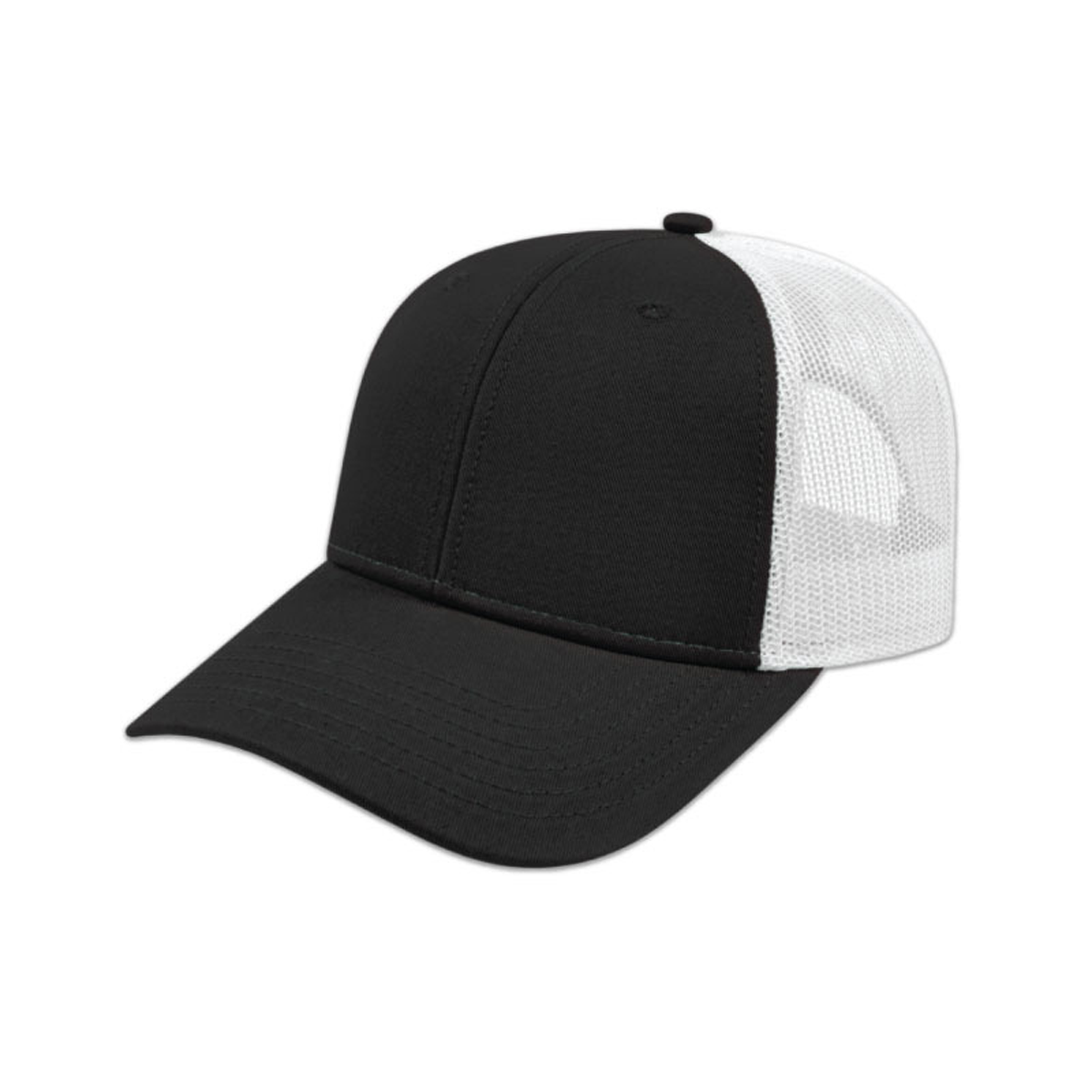 CAP AMERICA LOW PROFILE MODIFIED FLAT BILL TRUCKER SNAPBACK HAT