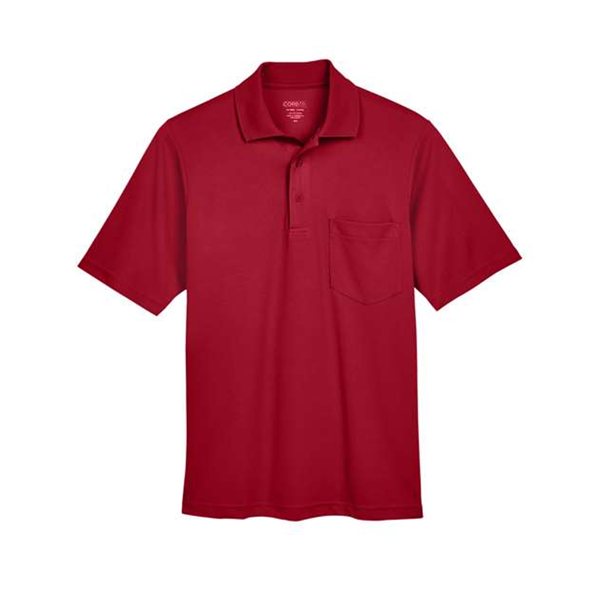 CORE365 MEN'S ORIGIN PERFORMANCE PIQUE POLO WITH POCKET