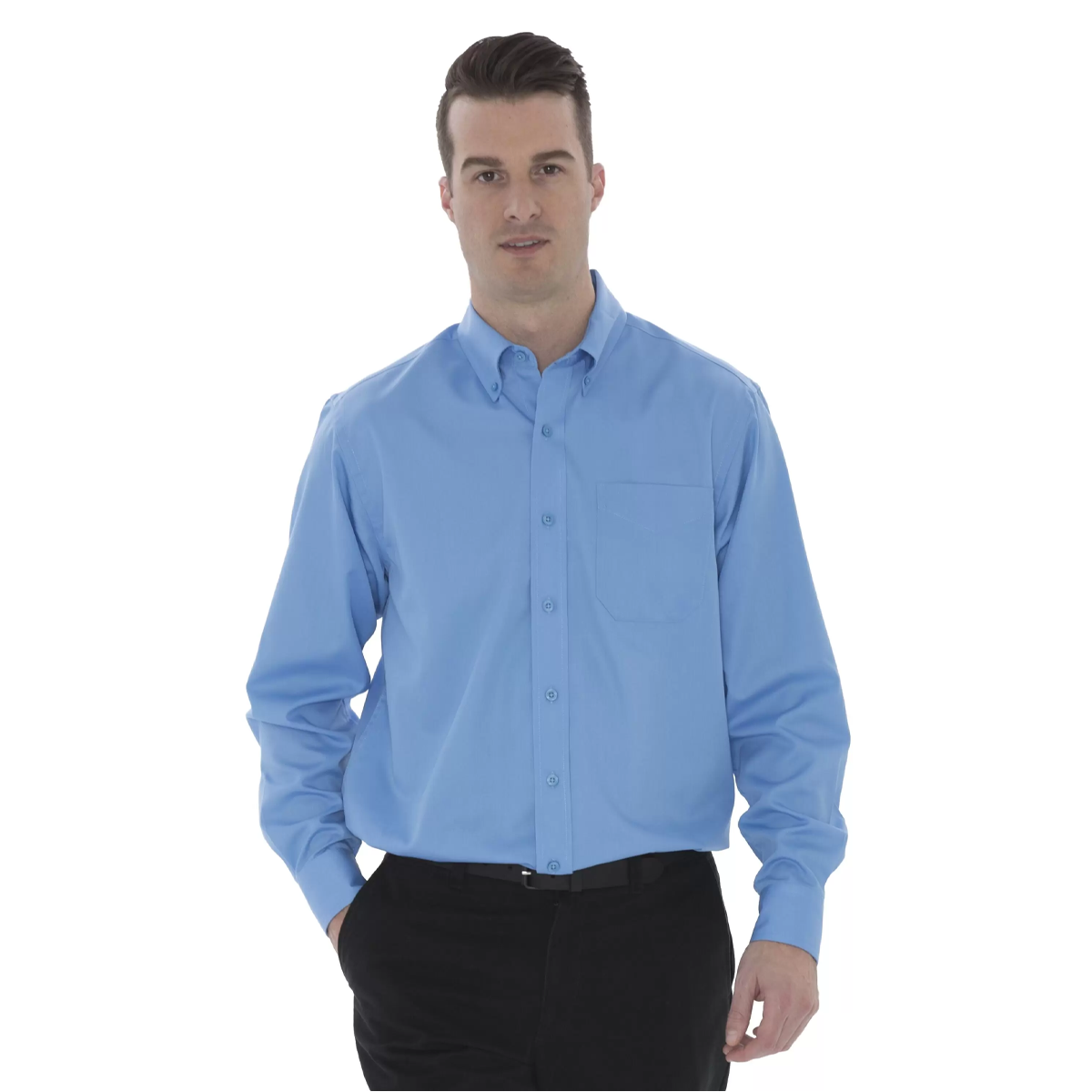 COAL HARBOUR MEN'S EVERYDAY LONG SLEEVE WOVEN SHIRT