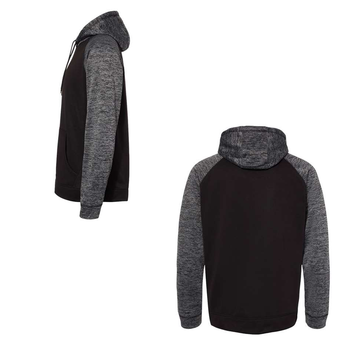BURNSIDE ADULT PERFORMANCE RAGLAN PULLOVER HOODIE