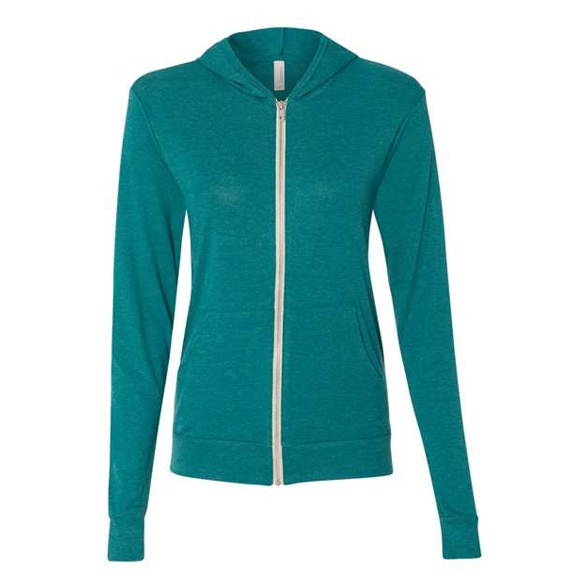 BELLA + CANVAS ADULT TRIBLEND LIGHTWEIGHT FULL-ZIP HOODIE