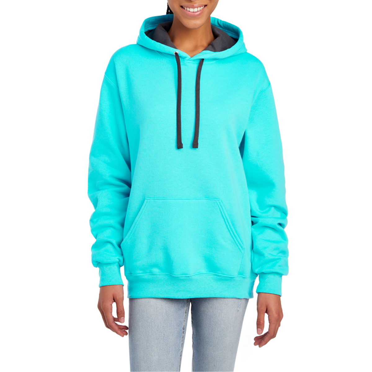 FRUIT OF THE LOOM ADULT SOFSPUN FLEECE HOODIE