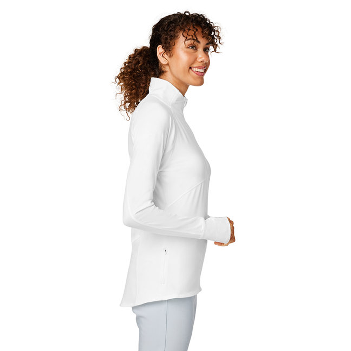 PUMA GOLF LADIES GAMER GOLF QUARTER-ZIP