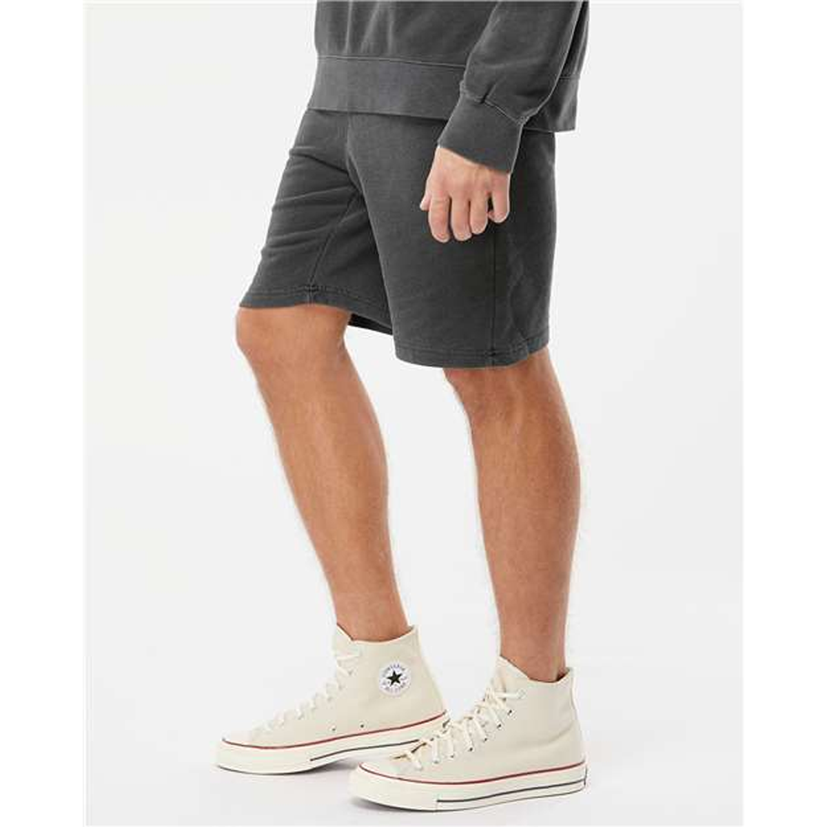 INDEPENDENT TRADING CO. PIGMENT-DYED ADULT FLEECE SHORTS