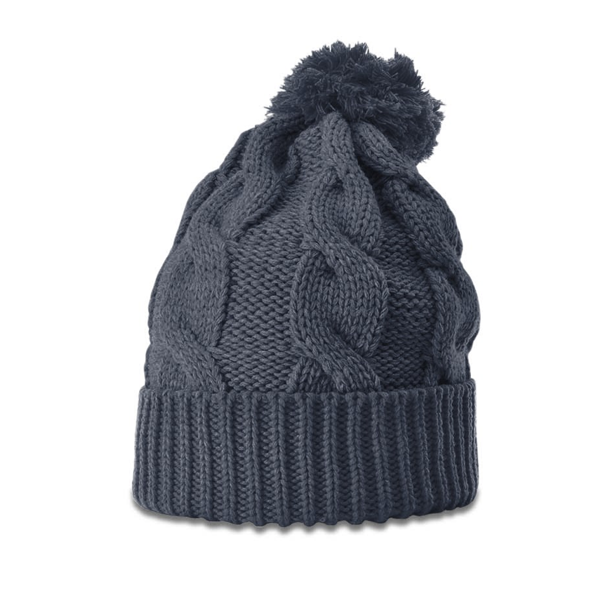 RICHARDSON CHUNK TWIST KNIT BEANIE WITH CUFF AND POM