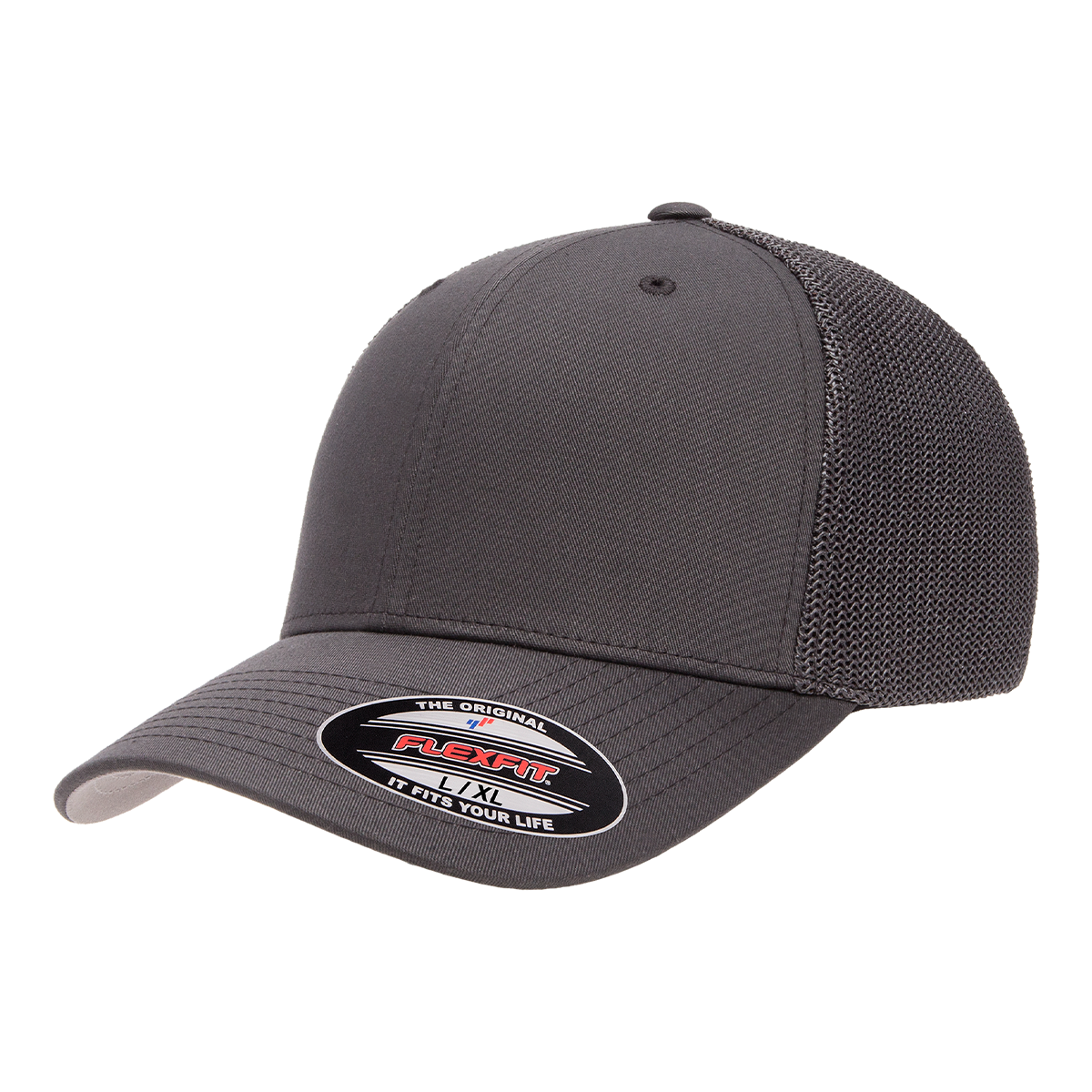 FLEXFIT STRUCTURED 6-PANEL TRUCKER HAT