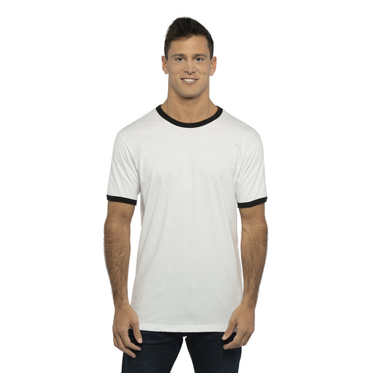 NEXT LEVEL UNISEX RINGER T-SHIRT
