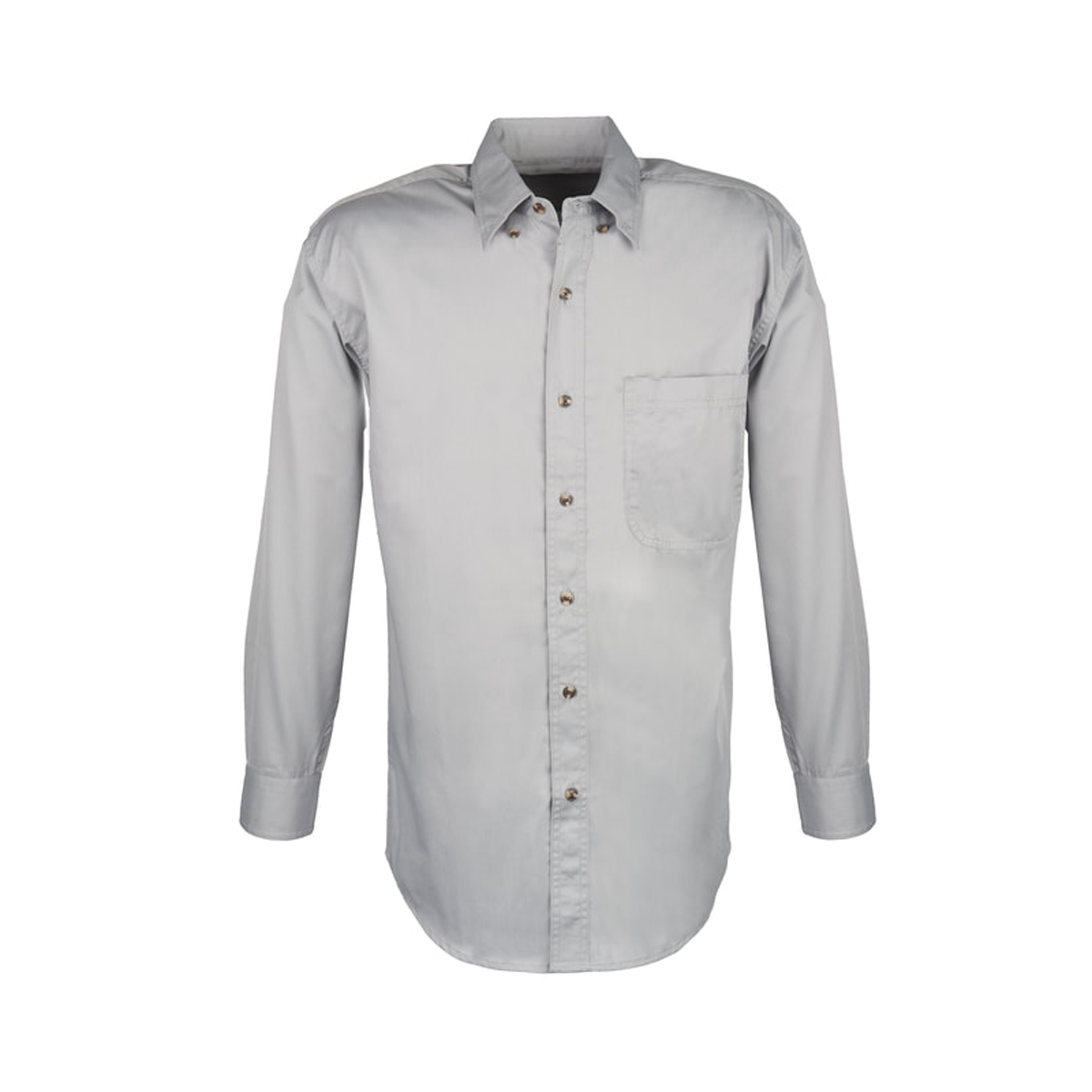 TEXX CANADA MEN'S LONG SLEEVE EASY CARE COTTON BLEND DRESS SHIRT