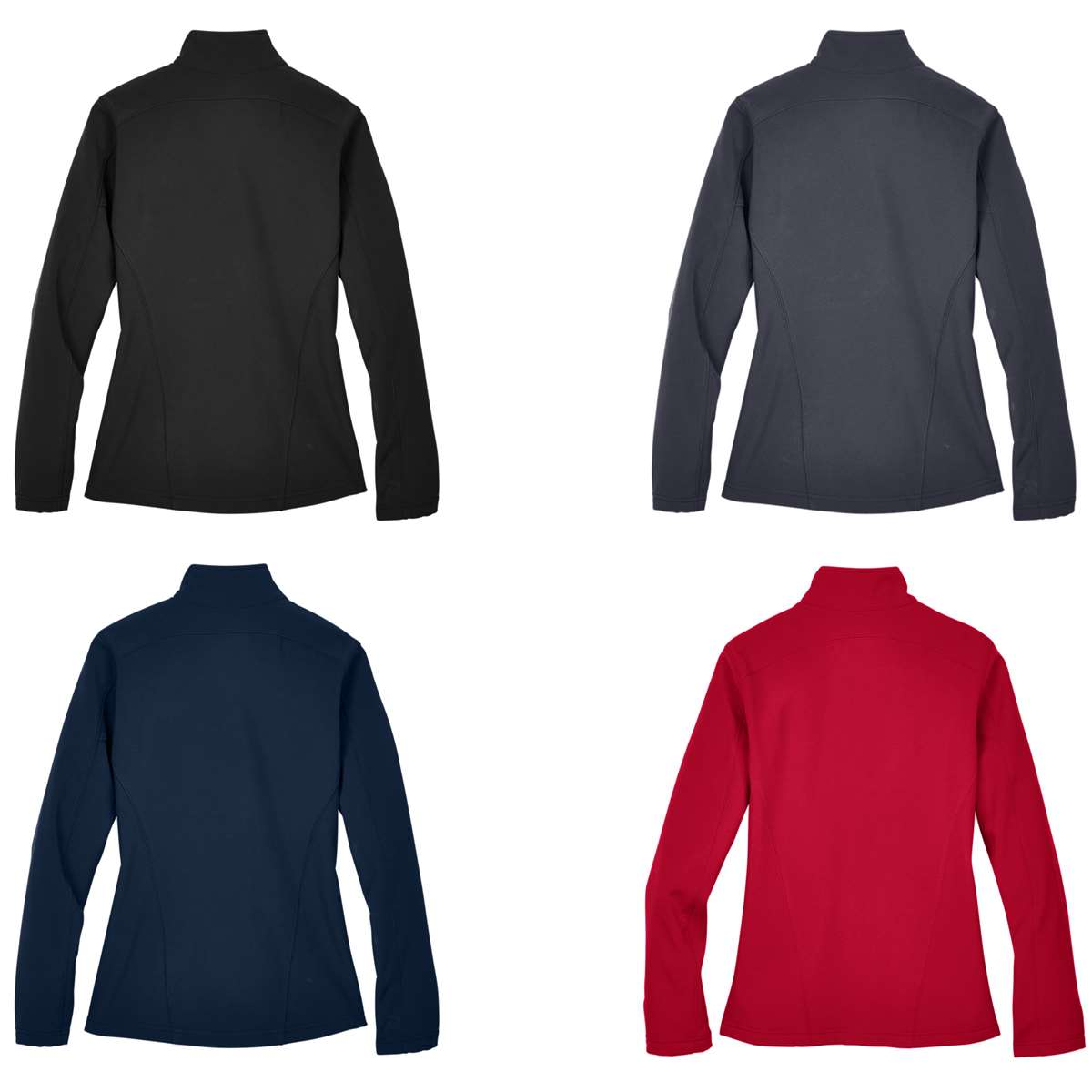 CORE365 LADIES CRUISE TWO-LAYER FLEECE BONDED SOFTSHELL JACKET