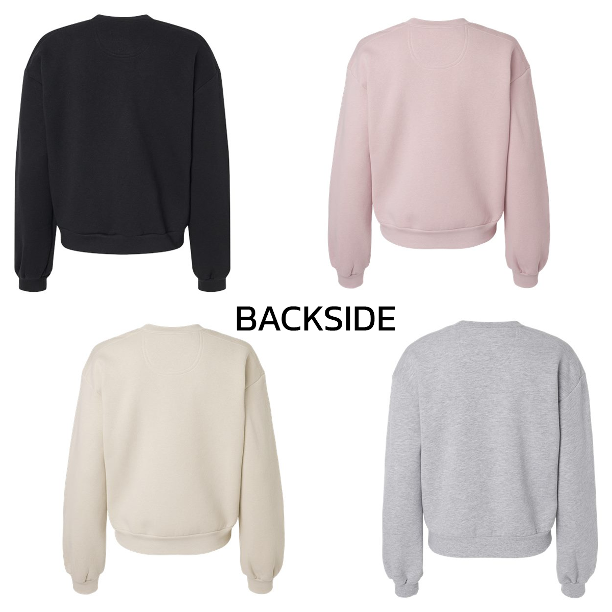 AMERICAN APPAREL LADIES RFLEX FLEECE CREWNECK SWEATSHIRT