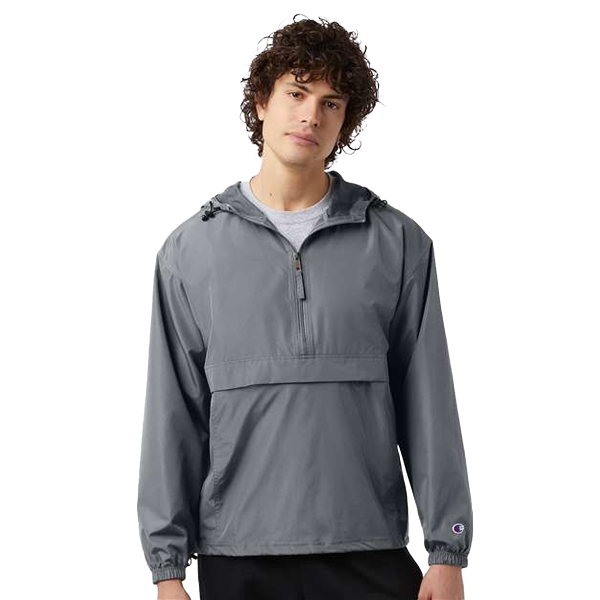 CHAMPION MEN'S PACKABLE ANORAK JACKET