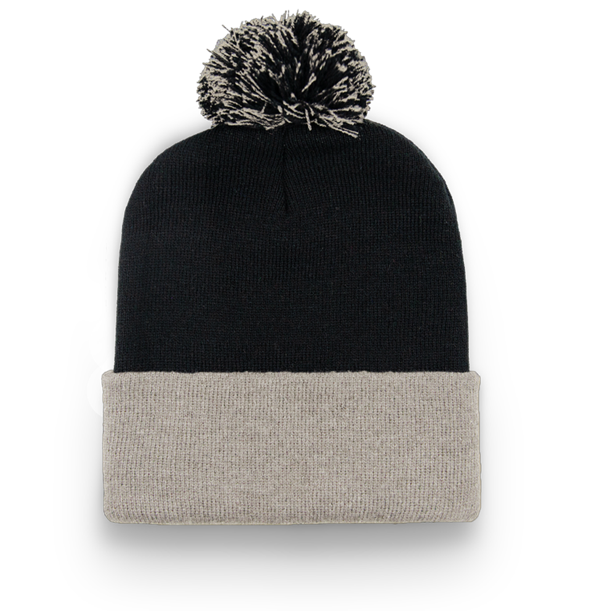 DIVISION TRADITIONAL COLOUR BLOCK CUFF TOQUE WITH POM