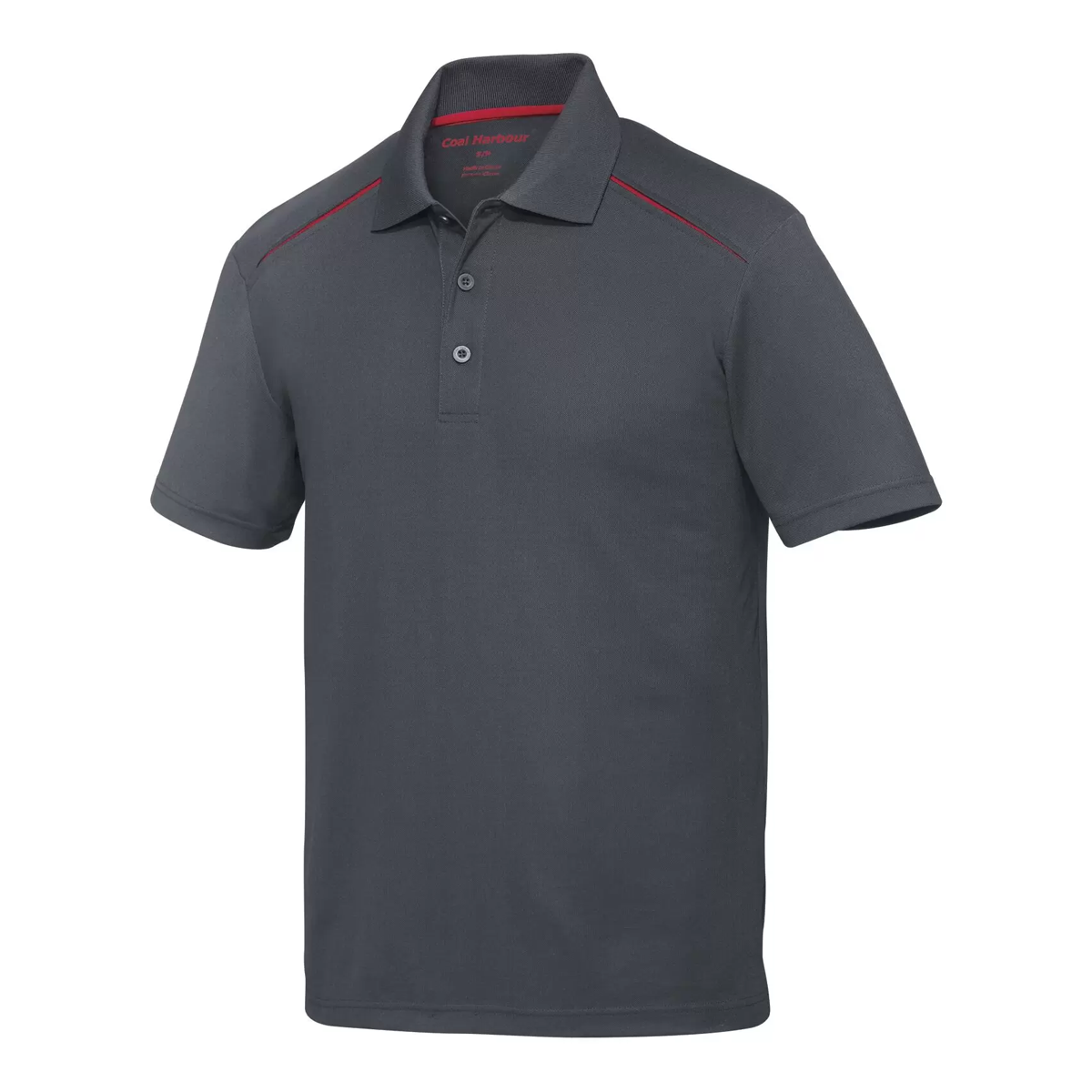 COAL HARBOUR MEN'S SNAG RESISTANT CONTRAST INSET POLO SHIRT