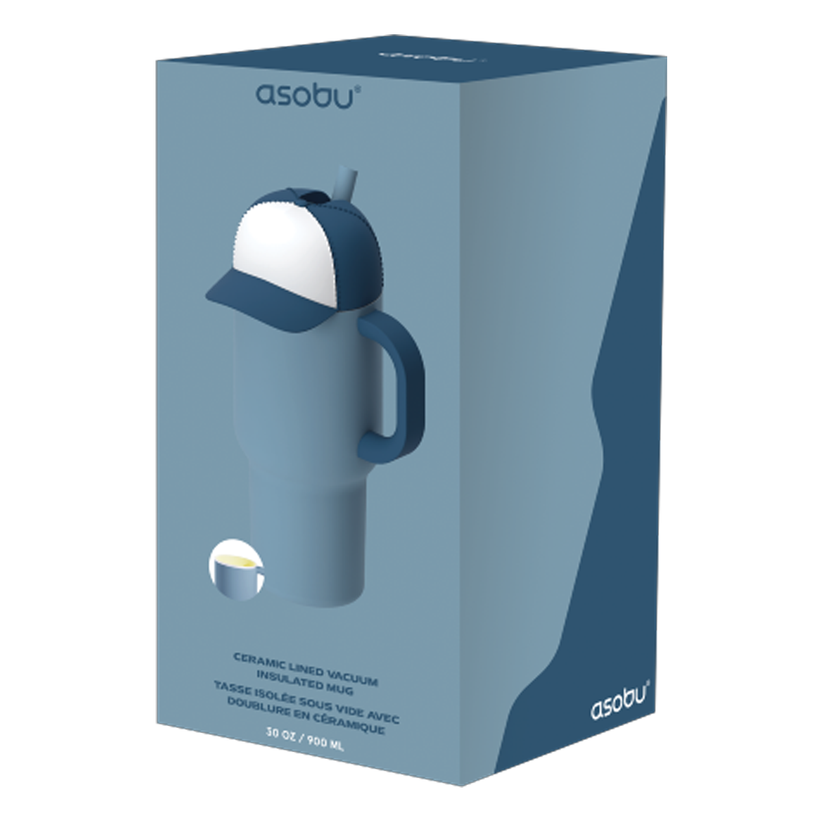 ASOBU HAPPY HATS TUMBLER 30oz