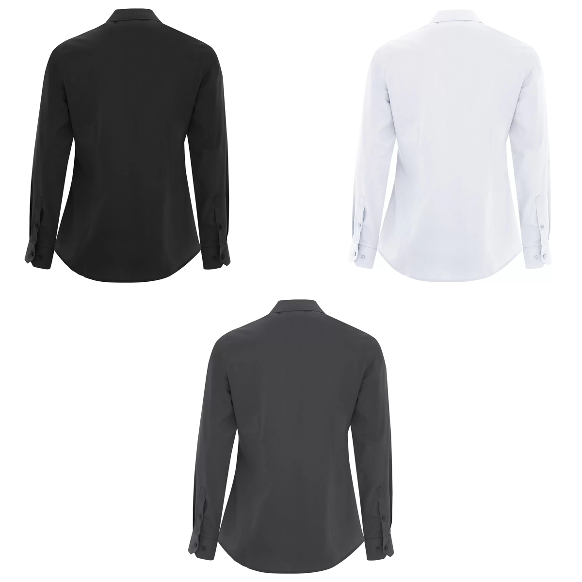 COAL HARBOUR LADIES EVERYDAY LONG SLEEVE WOVEN SHIRT