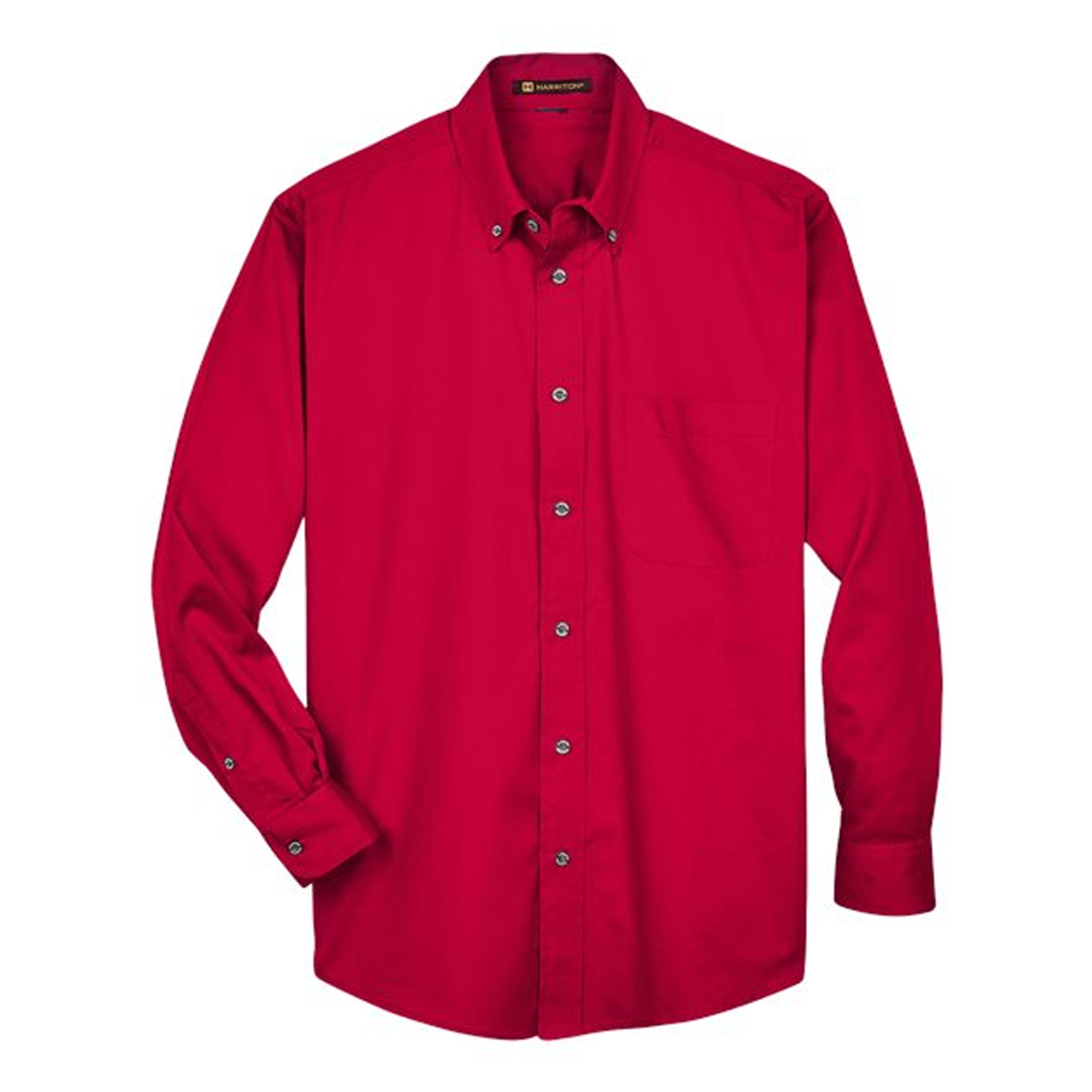 HARRITON MEN'S EASY BLEND TWILL SHIRT