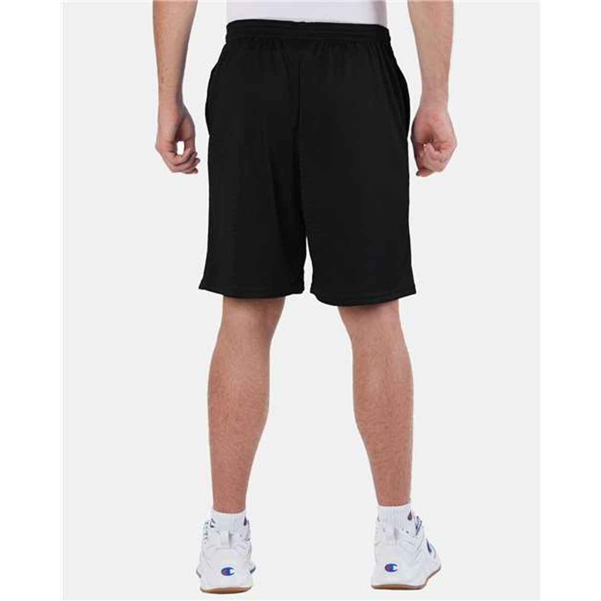 CHAMPION POLYESTER MESH 9" SHORTS WITH POCKETS