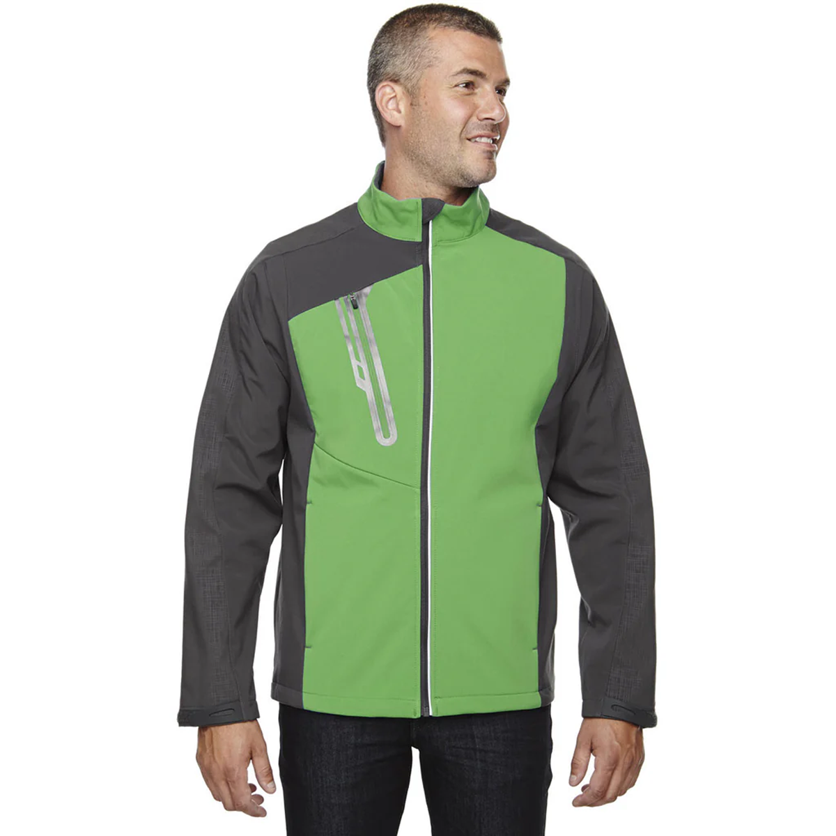 NORTH END MEN'S TERRAIN COLORBLOCK SOFTSHELL JACKET