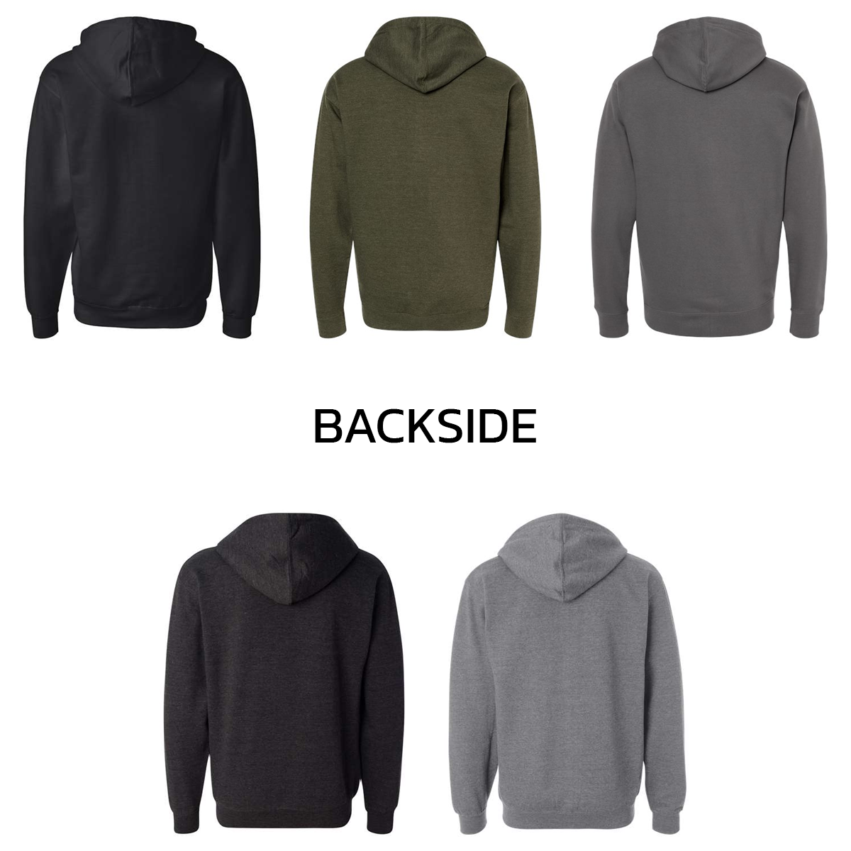 INDEPENDENT TRADING CO. ADULT MIDWEIGHT FULL-ZIP HOODIE
