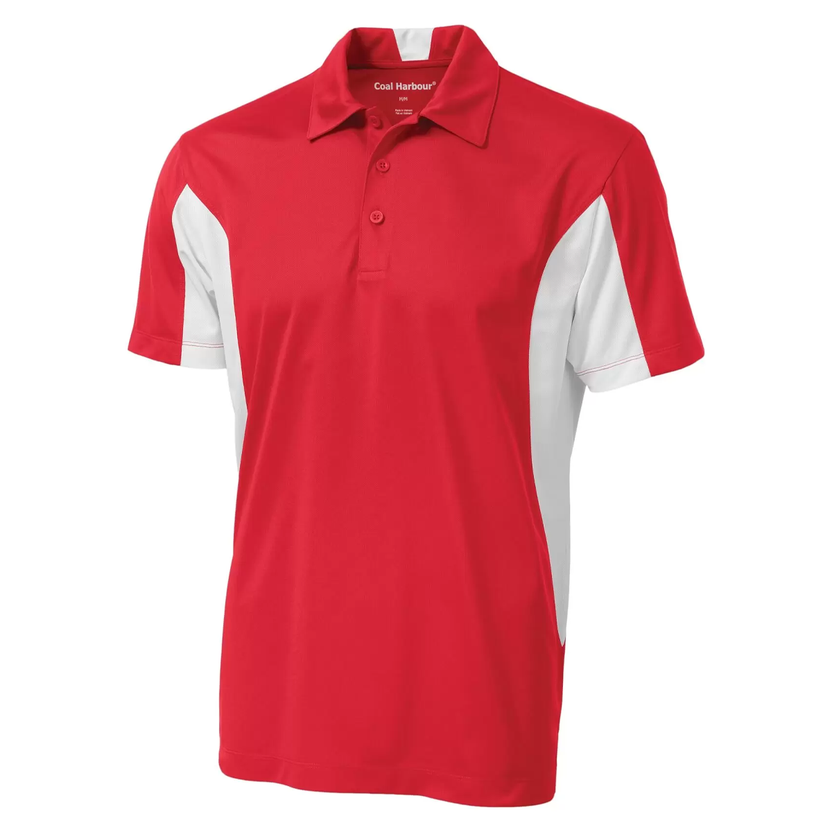 COAL HARBOUR MEN'S SNAG RESISTANT COLOUR BLOCK POLO SHIRT