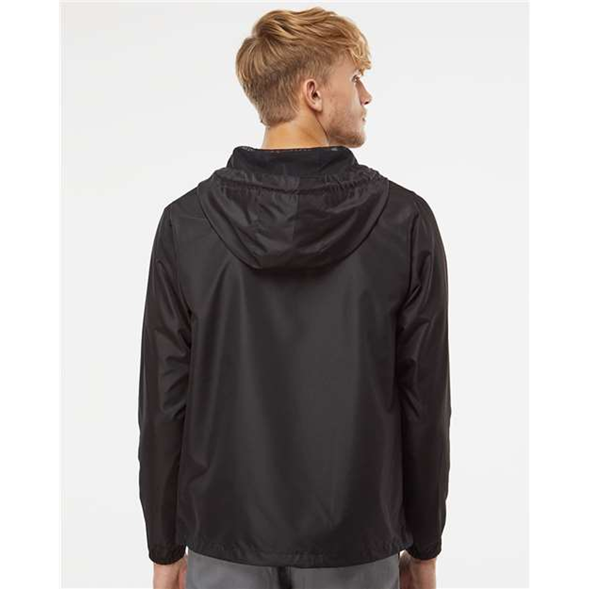 INDEPENDANT TRADING CO. LIGHTWEIGHT QUARTER-ZIP WINDBREAKER JACKET