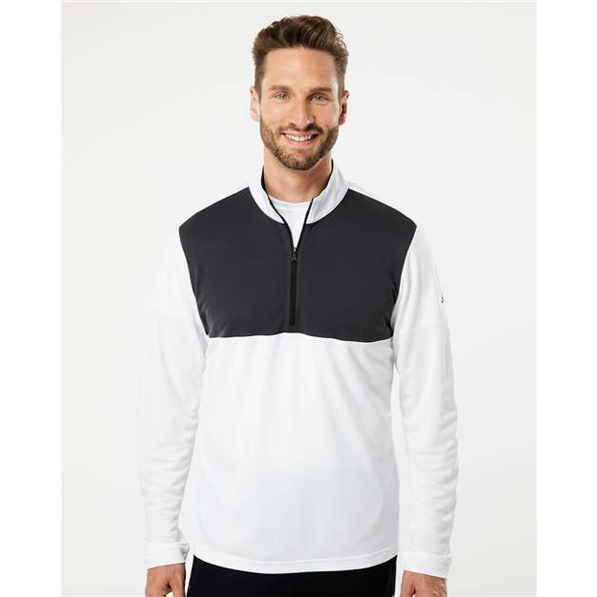 ADIDAS LIGHTWEIGHT QUARTER-ZIP PULLOVER